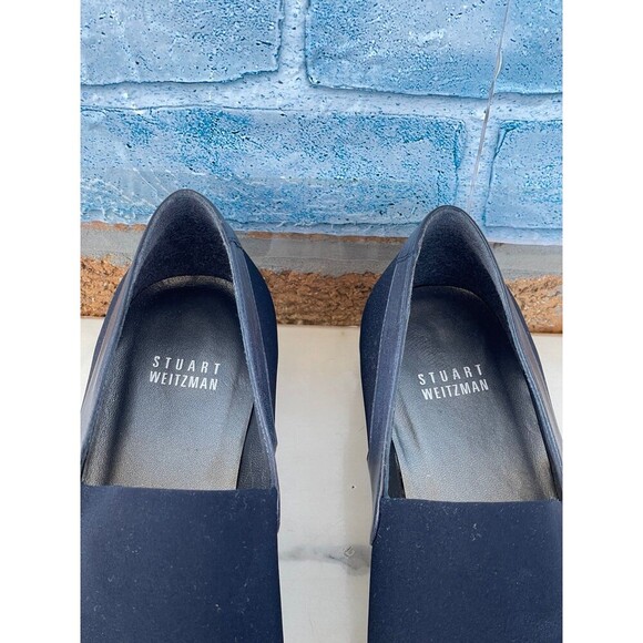 Stuart Weitzman Microsoft Loafer with Wedge size 8 - Picture 4 of 9